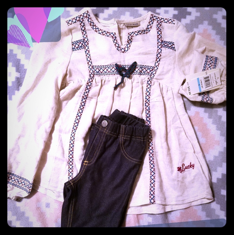 Girls Lucky Brand outfit